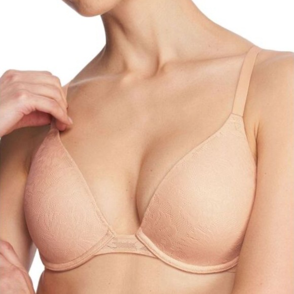 Natori Womens Levitate Contour Underwire Bra 32DDD Cameo Rose - NWT - Picture 4 of 4